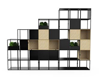 cage office shelving